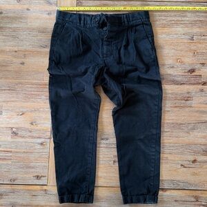 All Saints Black Tallis Trouser